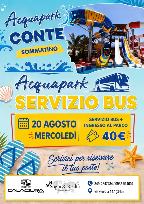transfer per ACQUAPARK SOMMATINO