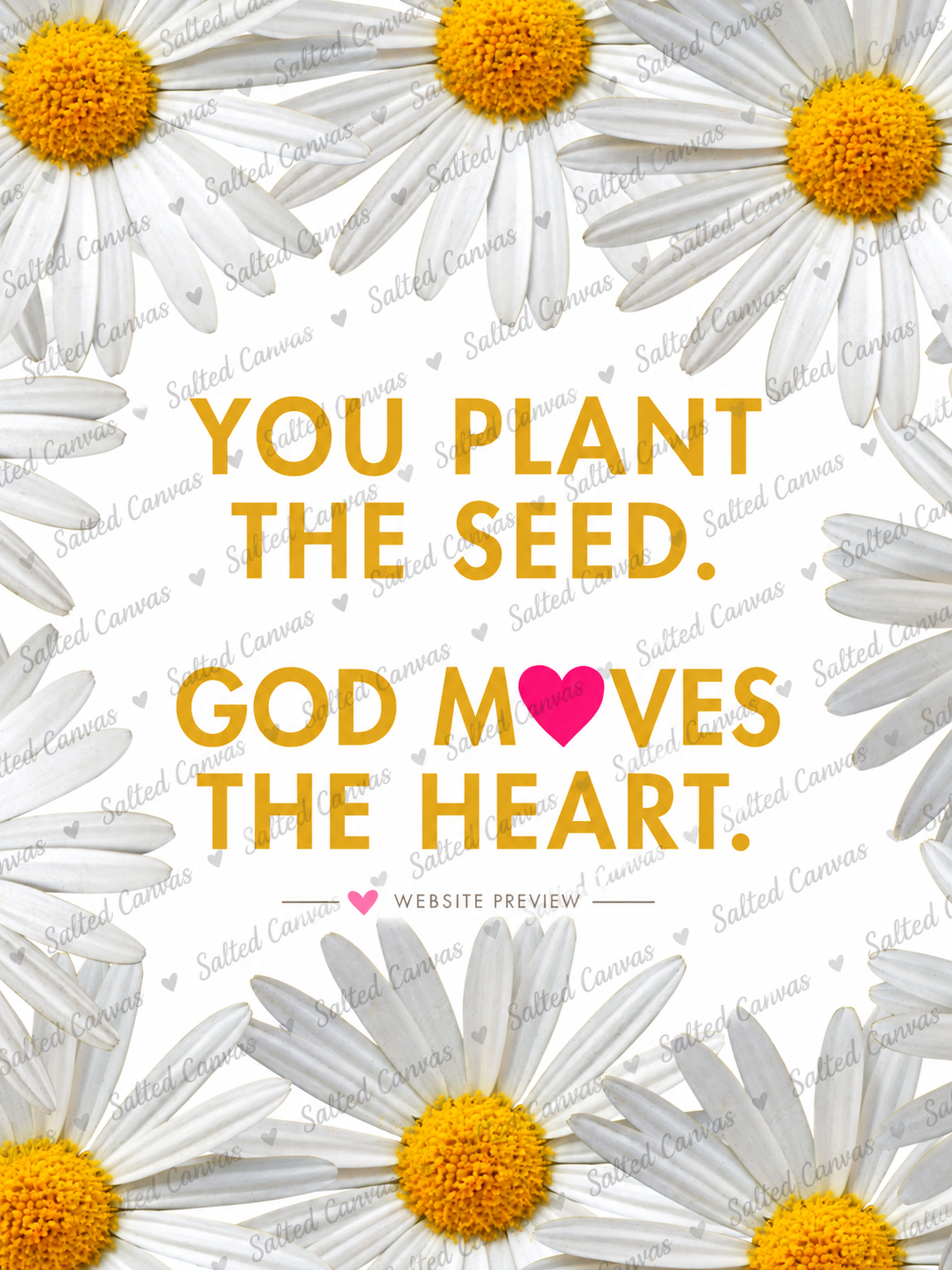 Plant The Seed Diamond Art Kit