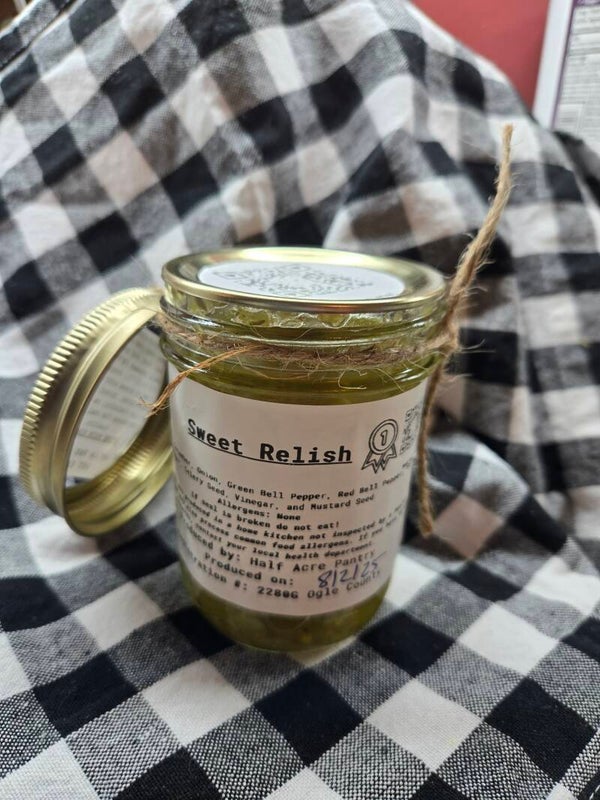 Sweet Pickle Relish(Blue Ribbon Winner 2025)