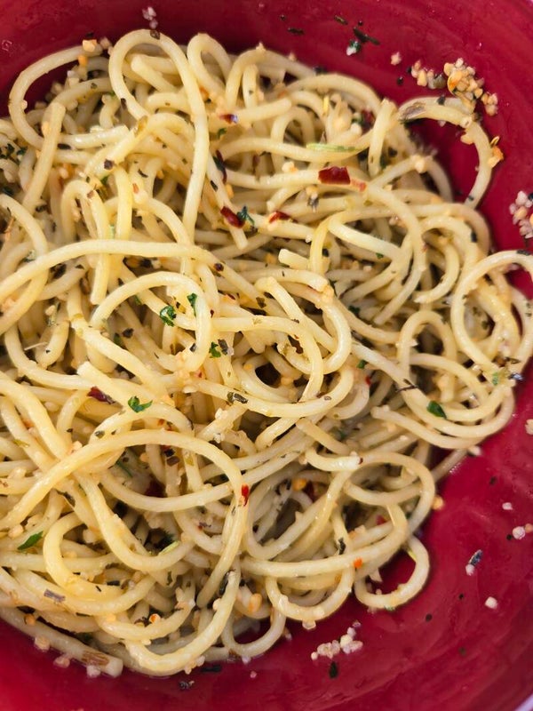 Italian Herb Spaghetti  1/2 pound (Servings 2-3 )