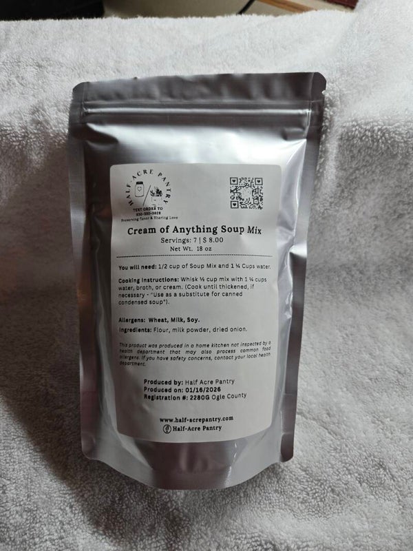 Cream Of Anything Soup MIx