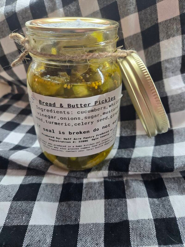 Canned Bread & Butter Pickles