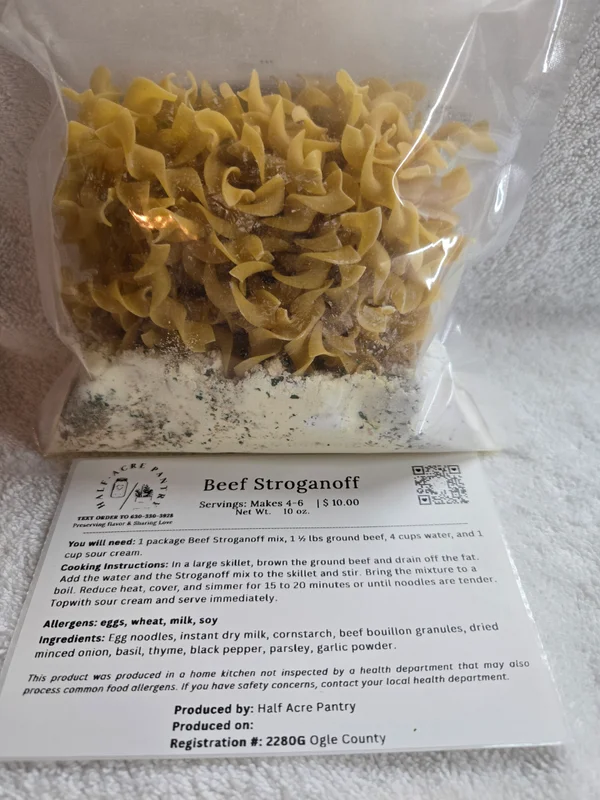 Beef Stroganoff