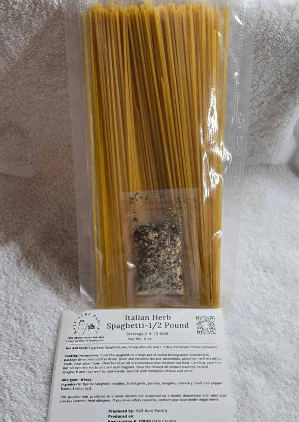 Italian Herb Spaghetti