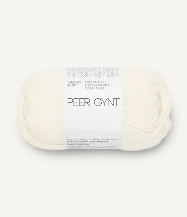 Sandnes Garn - Peer Gynt - 1002 Cream