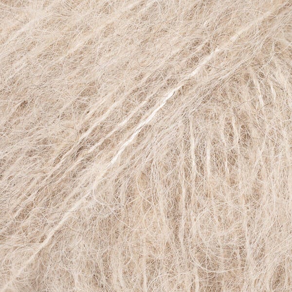 DROPS Brushed Alpaca Silk uni colour 04, lichtbeige