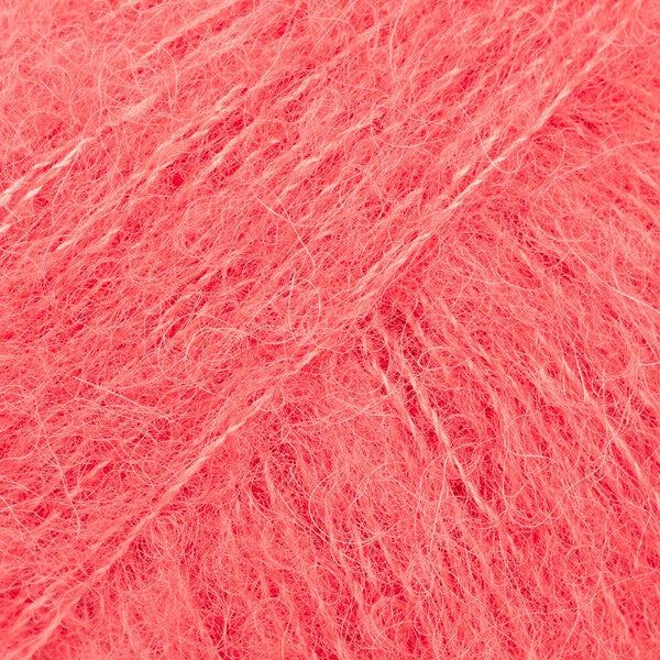 DROPS Brushed Alpaca Silk uni colour 06, koraal