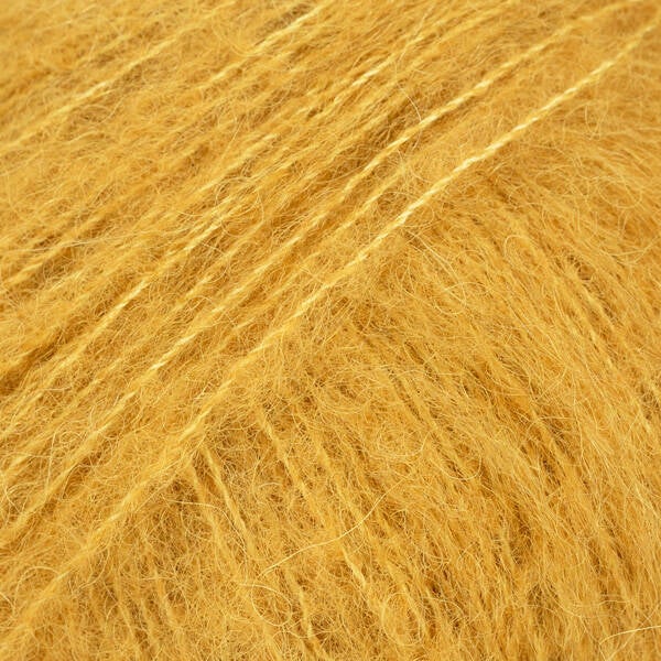 DROPS Brushed Alpaca Silk uni colour 19, kerrie