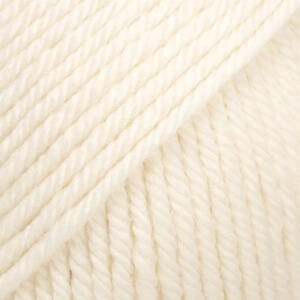 Drops Daisy - naturel uni colour 01