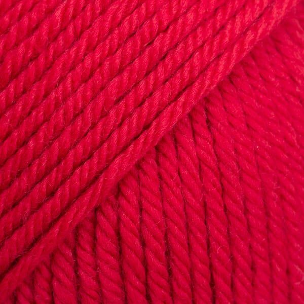 DROPS Daisy uni colour 21, karmijnrood