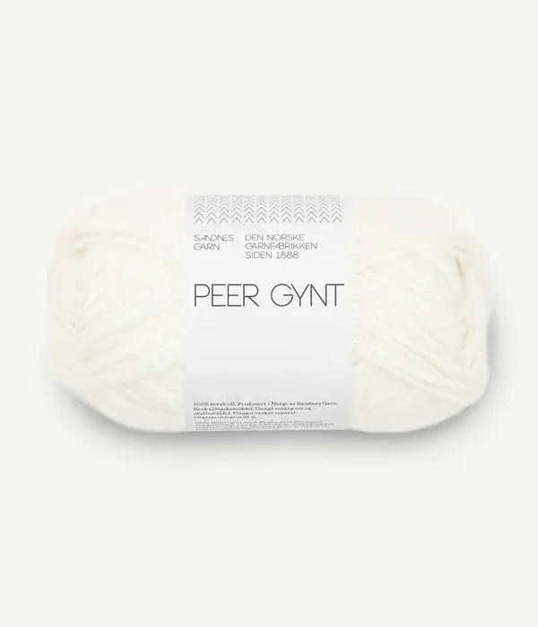 Sandnes Garn - Peer Gynt – True White 1001