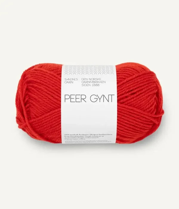 Sandnes Garn - Peer Gynt – Scarlet Red 4018