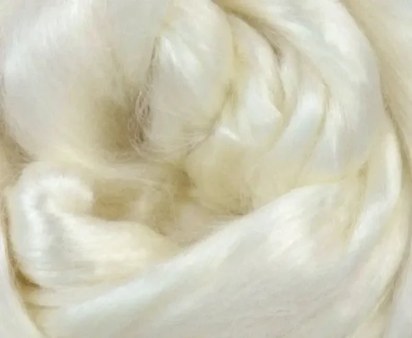 Extra Bleached Tussah Silk Top (per 50 gram)