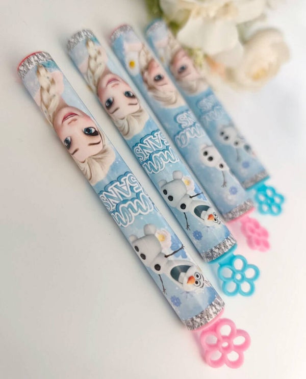 Mini tube à bulles personnalisé thème au choix