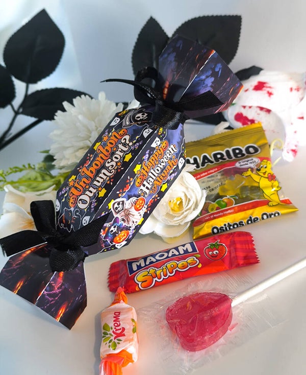 Mini box pleine halloween personnalisé