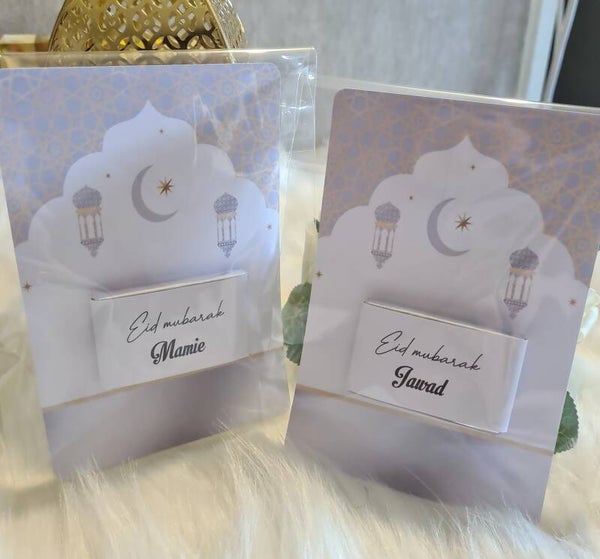 Carte chocolat personnalisé