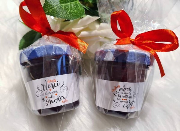 Mini confiture personnalisé (goût aléatoire)
