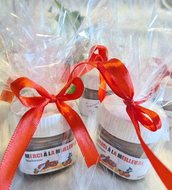 Mini nutella personnalisé