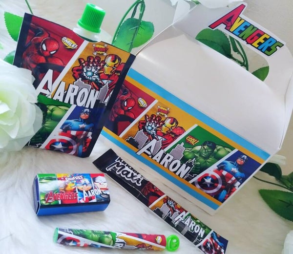 Box anniversaire 'version tout petit' personnalisé thème au choix