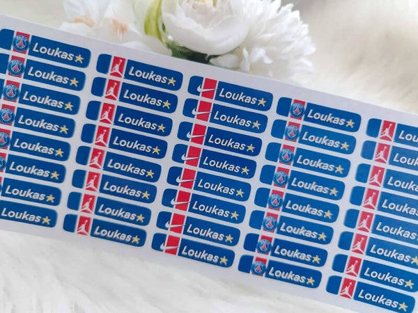 Lot de 40 Autocollants pour crayon personnalisé