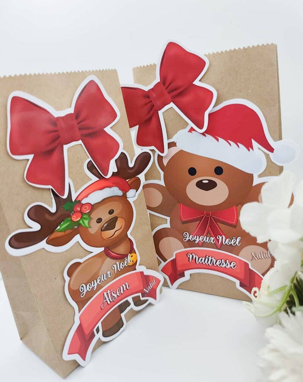 Petit sachet kraft (vide) personnalisé
