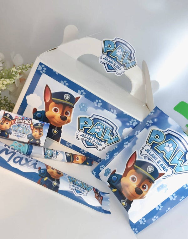 Box anniversaire 'version tout petit' personnalisé thème au choix