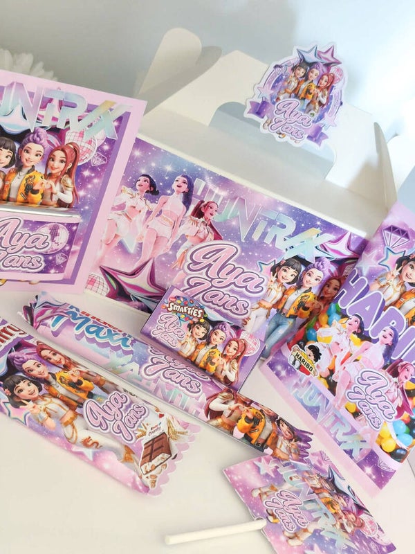 Box anniversaire personnalisé