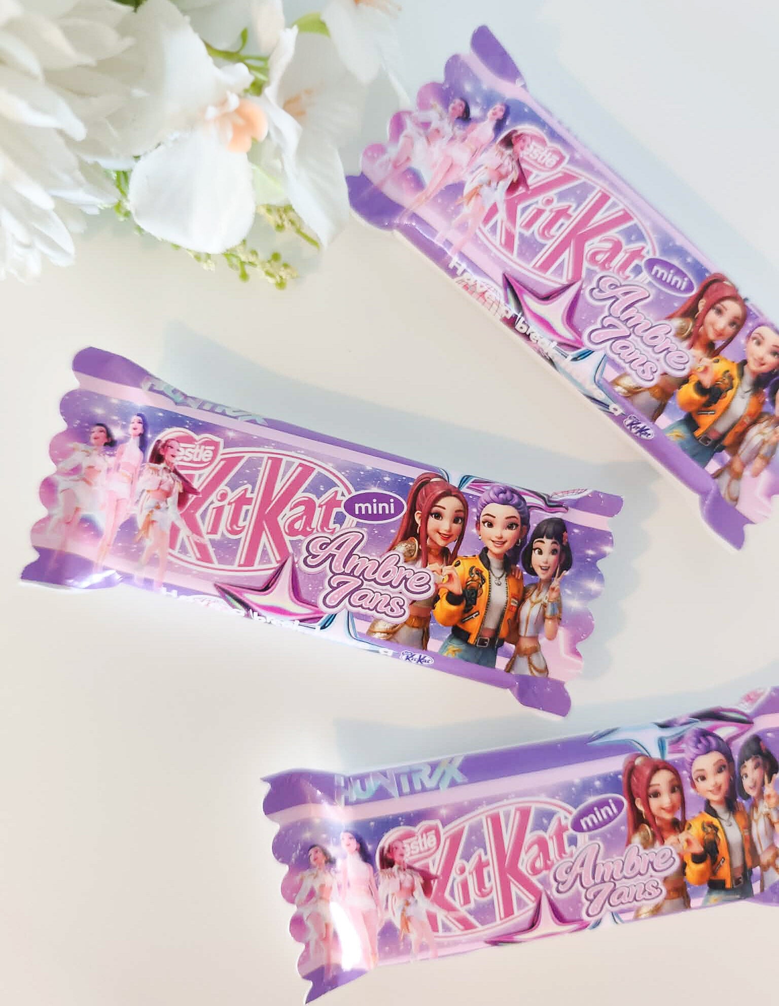 Mini KitKat personnalisé thème au choix