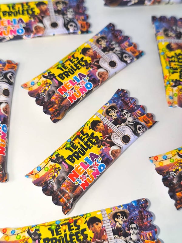 Mini Tete brûlé personnalisé thème au choix