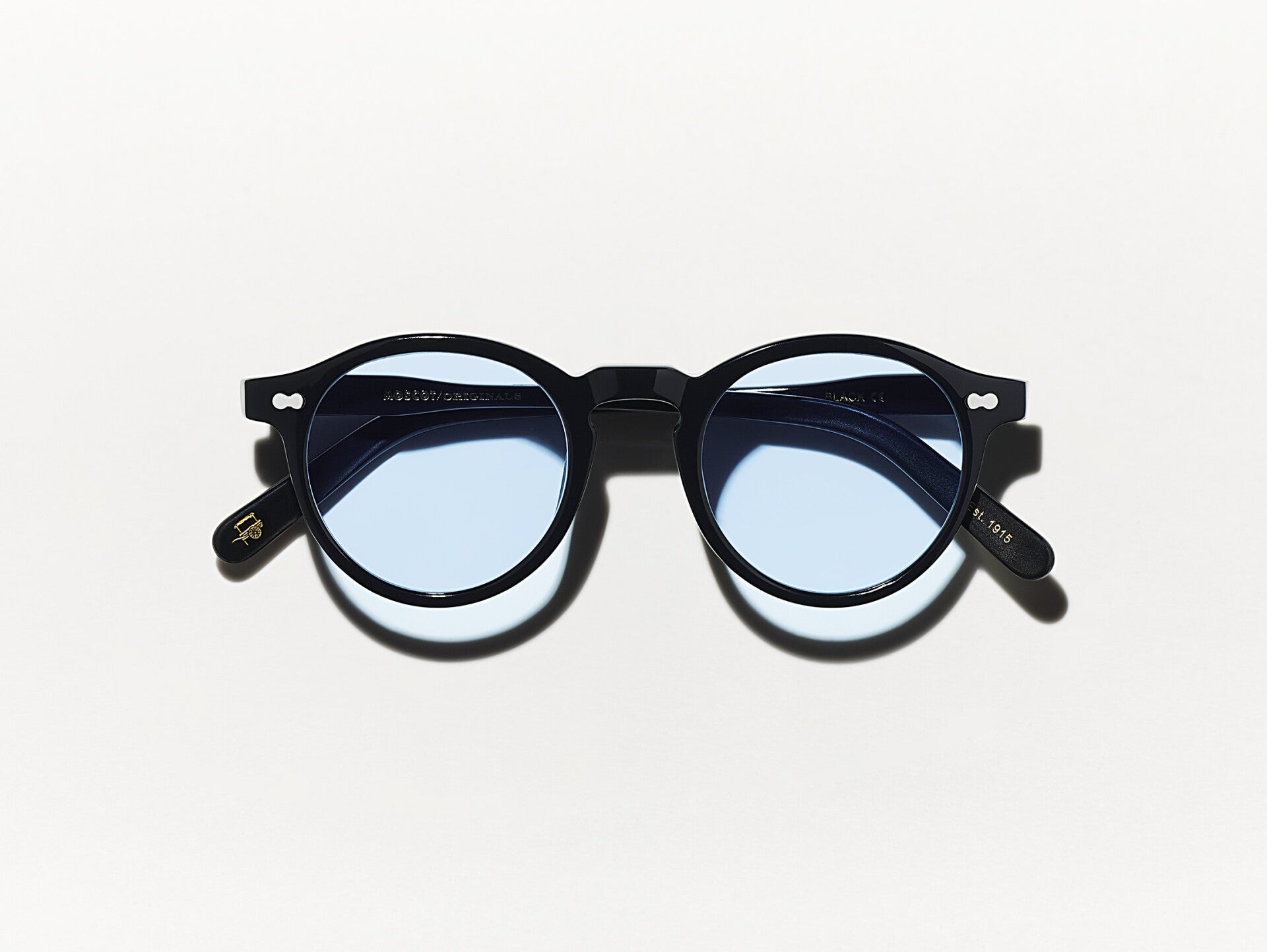 Moscot Miltzen CMT - Black/Belair Blue Tint