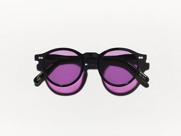 Moscot Miltzen CMT - Black/Purple Nurple Tint