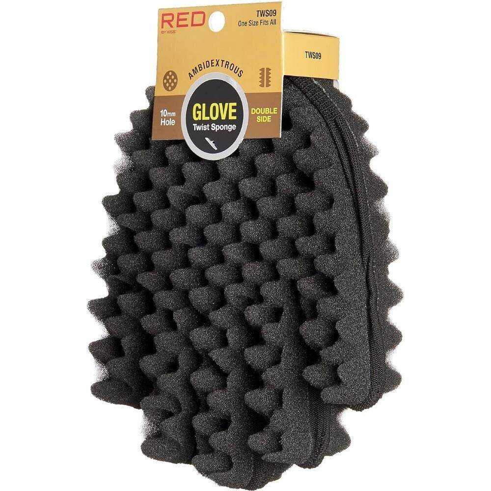 The RED by Kiss Ambidextrous Twist Sponge Glove ( Double Side)