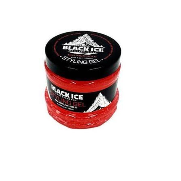 Black Ice Professional Styling Gel Maximum Hold
