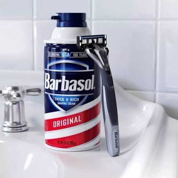 Barbasol Original Thick & Rich Shaving Cream 5 oz