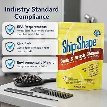 Ship-Shape Comb & Brush Cleaner by Barbicide