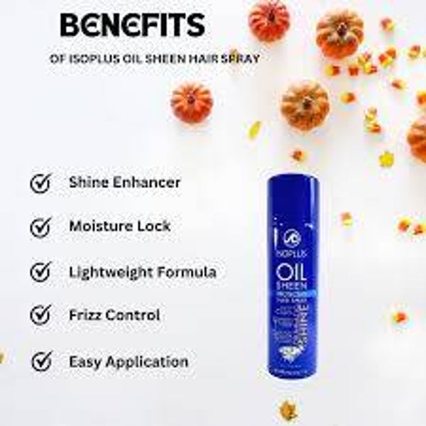 Isoplus Oil Sheen Protective Hair Spray (11 oz)