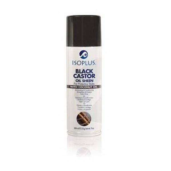 Isoplus Black Castor Oil Sheen with Coconut Oil