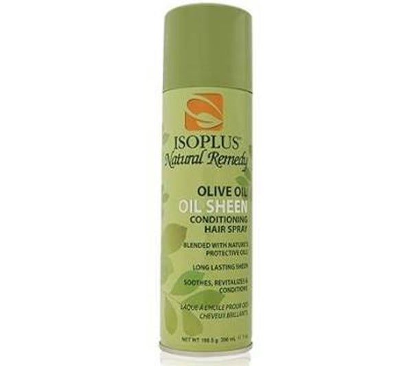 Isoplus Natural Remedy Olive Oil Sheen Conditioning Hair Spray