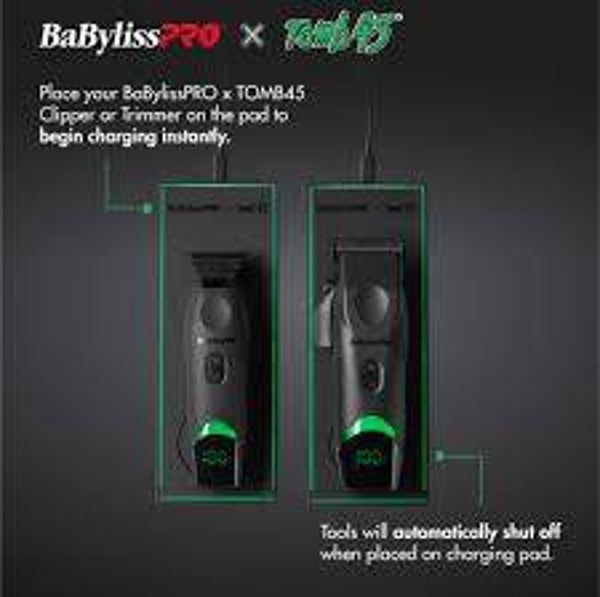 BaBylissPRO x Tomb45 Wireless-Charging Pad (Model FXT45MAT)