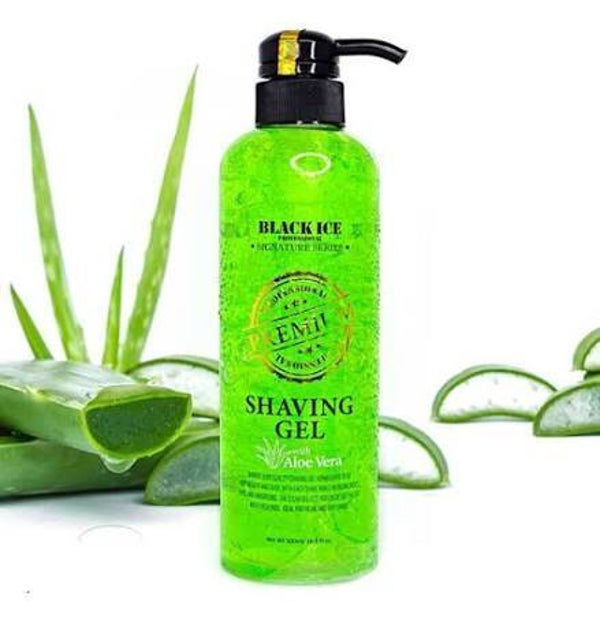 Black Ice Premium Shaving Gel with Aloe Vera