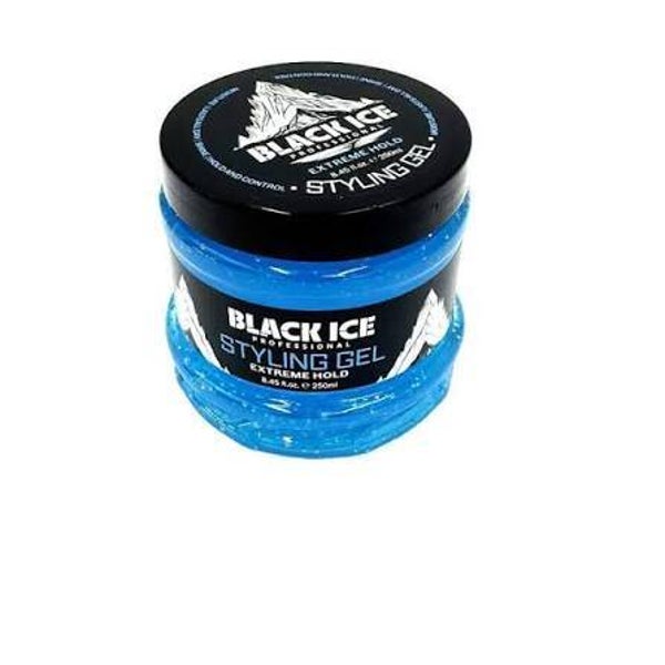Black Ice Professional Styling Gel Extreme Hold