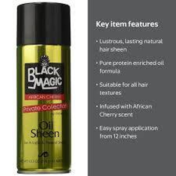 Black Magic African Cherry Oil Sheen