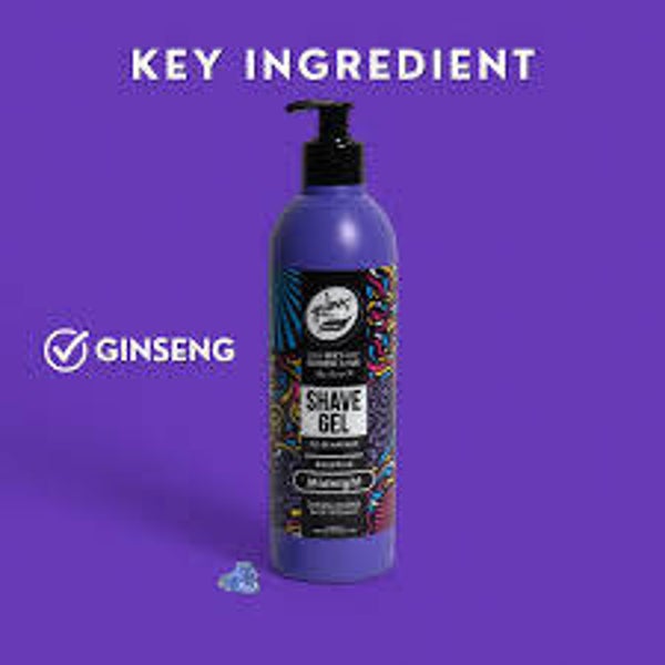 Rolda Midnight Ginseng Shaving Gel for Sensitive Skin
