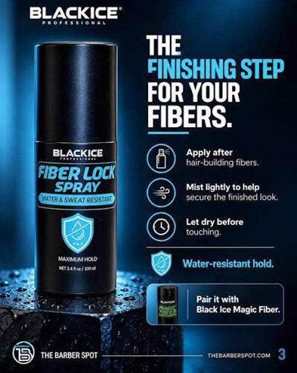 Black Ice Magic Fiber Lock Spray