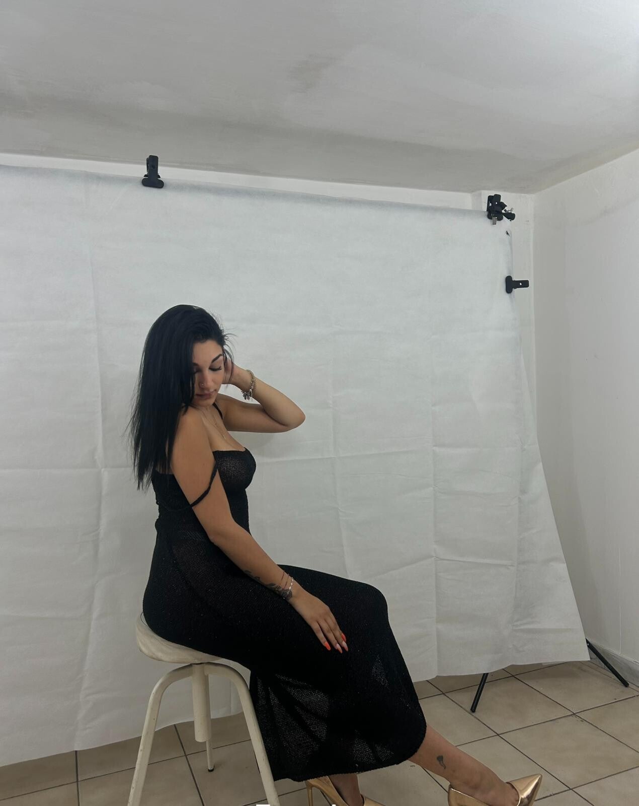 Dress traforato