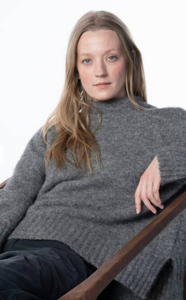 OSKA®Pullover 6720 Flauschige Alpaka-Schurwollmischung