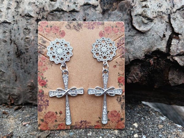 Cross Earrings