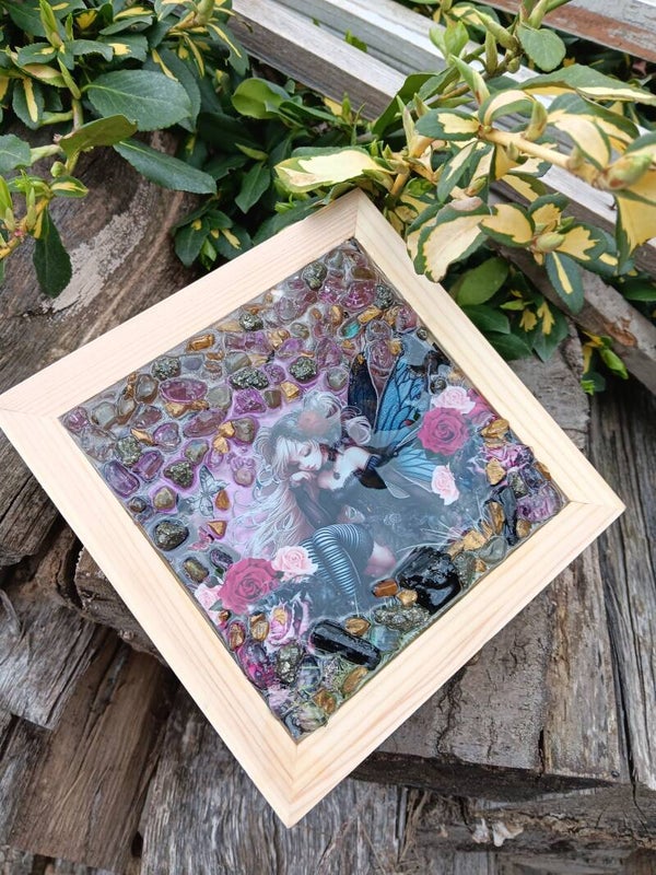 Dark Fairy Trinket/stash box