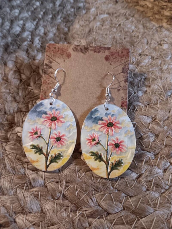 SUNFLOWER EARRINGS