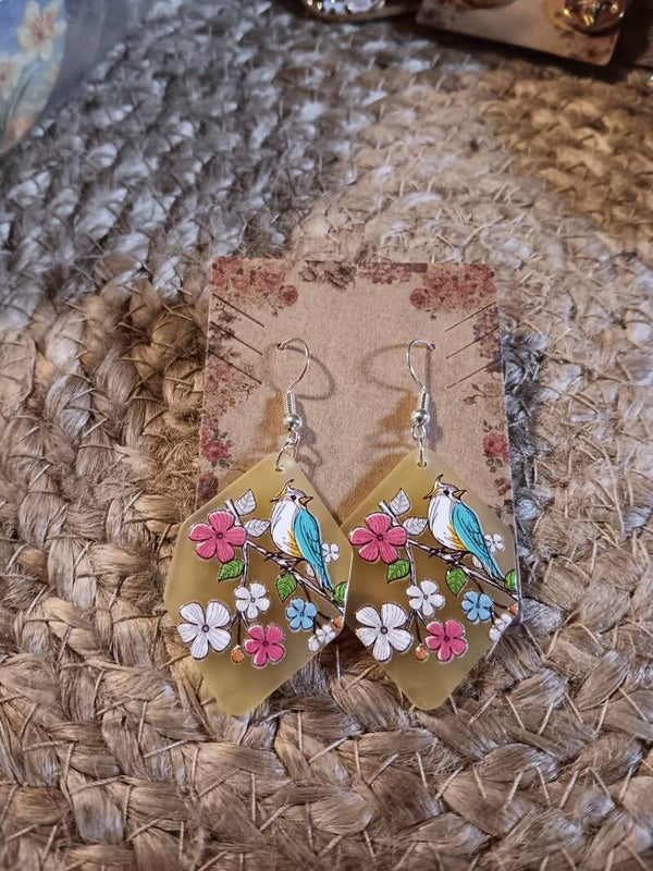 BLUEBIRD EARRINGS
